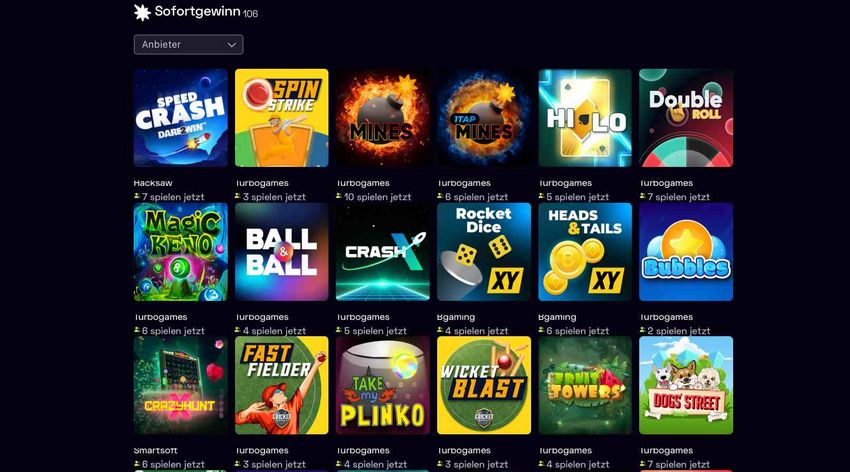 Valutazione del sito di Immerion Casino Valutazione del sito di Immerion Casino
